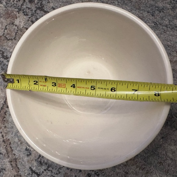 Vintage 1940’s McCoy USA OvenProof Beehive mixing bowl - Picture 8 of 11